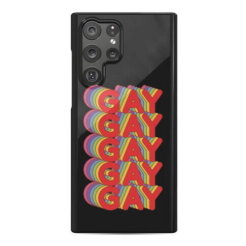 Gay Retro Rainbow Phone Case
